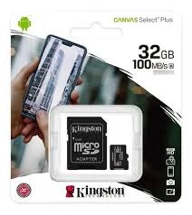 CARTAO DE MEMORIA 32GB - MICRO SD KINGSTON