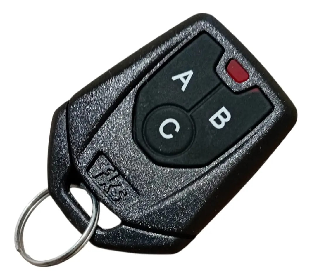 CONTROLE FKS 433 CR940 PRETO 3 BOTOES