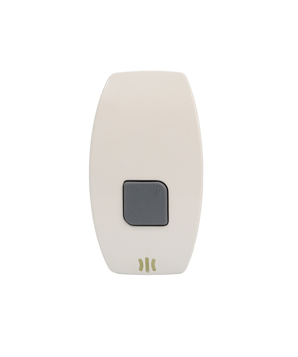 BOTOEIRA COM RECEPTOR 433MHZ AF12 1,3A IPEC BRANCA