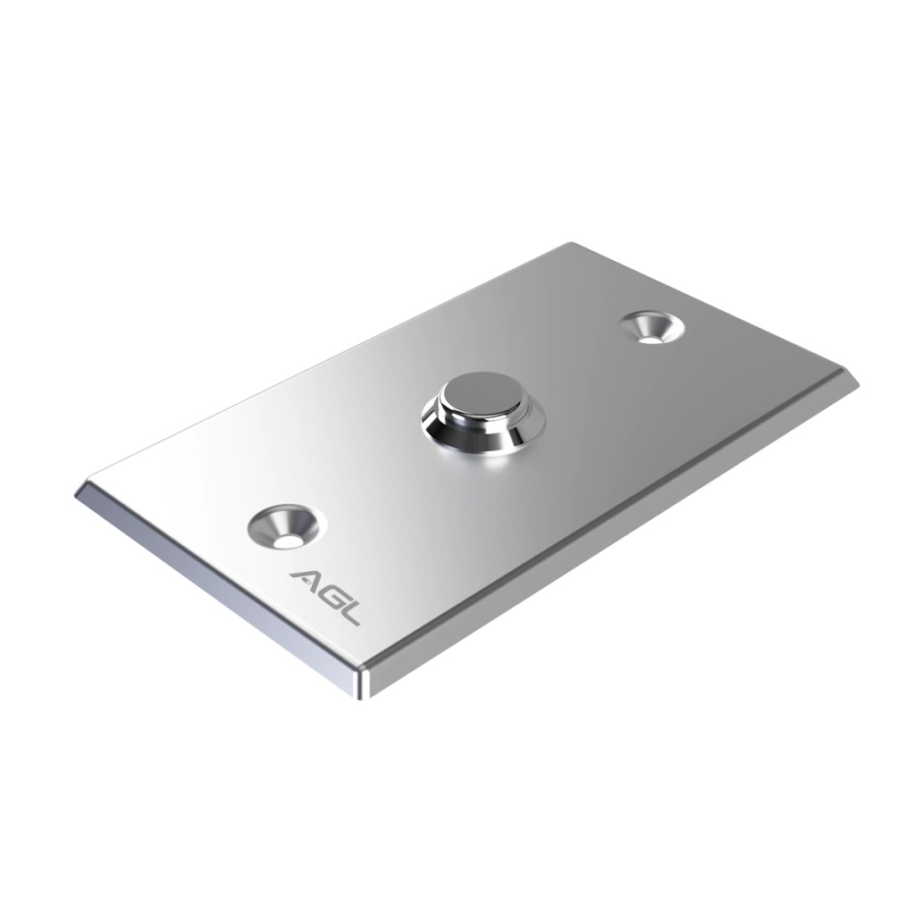 BOTOEIRA INOX DE EMBUTIR AGL