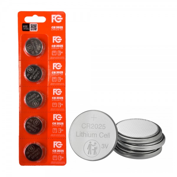 BATERIA 3V CR 2025 LITHIUM