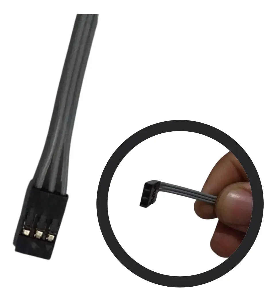 CHICOTE P/ PLACA DE COMANDO 0,12CM 3 VIAS