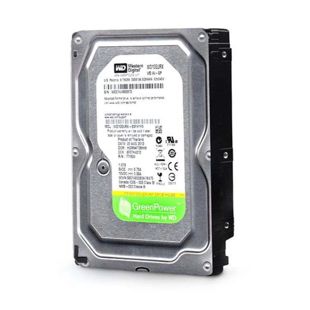 HD 1TB WESTERN DIGITAL GREEN
