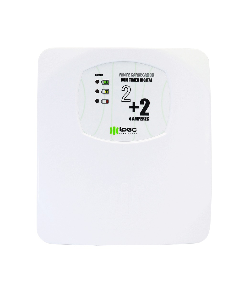 FONTE CARREGADORA IPEC COM TIMER 2A  - COM RECEPTOR