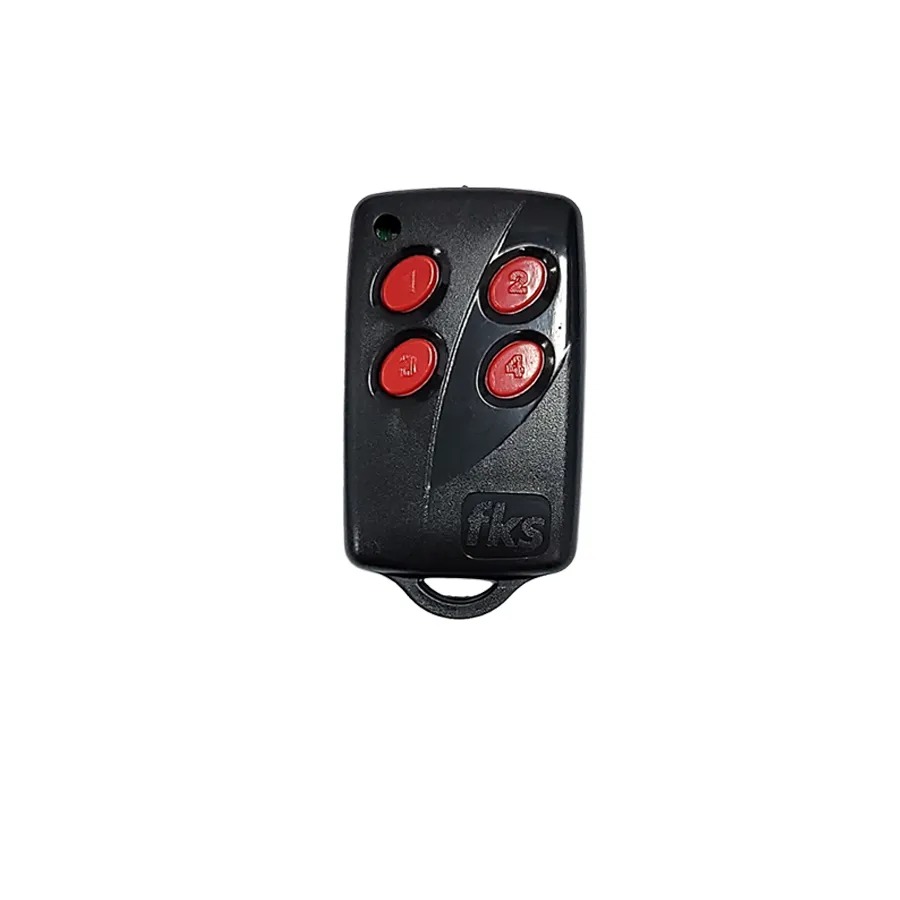CONTROLE DUPLICADOR FKS 433 CR945 4 BOTOES (VERMELHO)