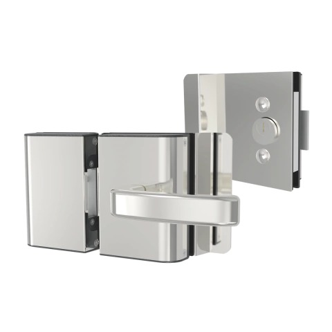 FECHADURA PORTA DE VIDRO AGL PVR2E