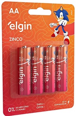 PILHA AA ELGIN (CARTELA C/4)