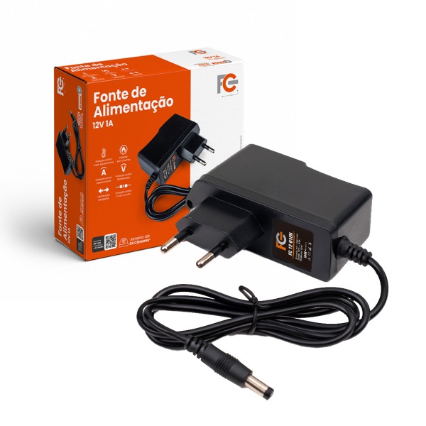 FONTE 12V 01A DESKTOP FC