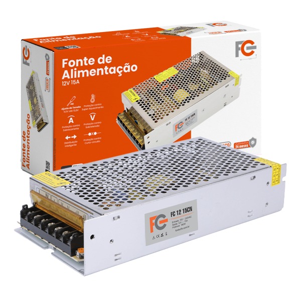 FONTE 12V 10A COLMEIA FC
