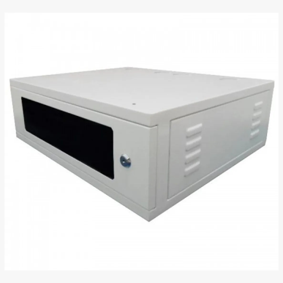 MINI RACK 4U GFORCE COM VISOR ACRILICO BRANCO A:204 X L:500 X P:350