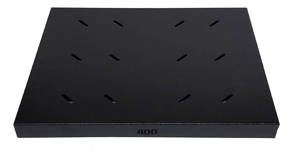BANDEJA PARA RACK GFORCE FIXA PADRAO 19" X 400MM PRETO