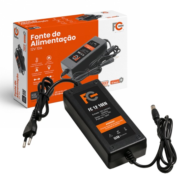 FONTE 12V 10A DESKTOP FC