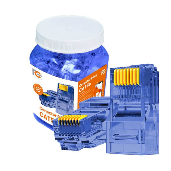 CONECTOR RJ45 CAT5E AZUL