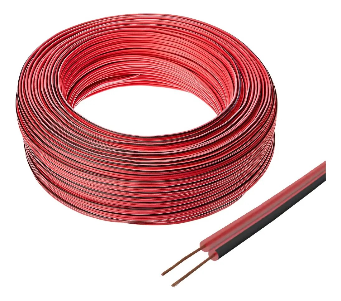 CABO PARALELO POLARIZADO (F) 2X22AWG (0,33MM) BC RL0100M (PARA SOM)