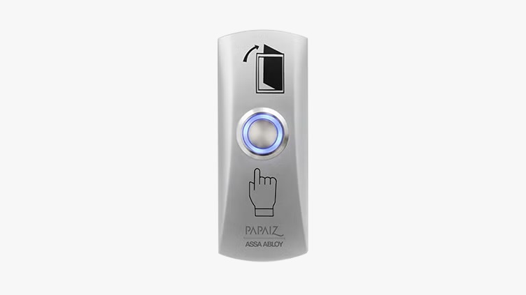 BOTOEIRA METALICA SOBREPOR COM LED PAPAIZ