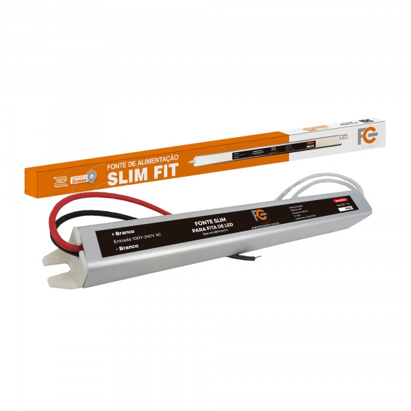 FONTE SLIM 12V 02A - 24W FC