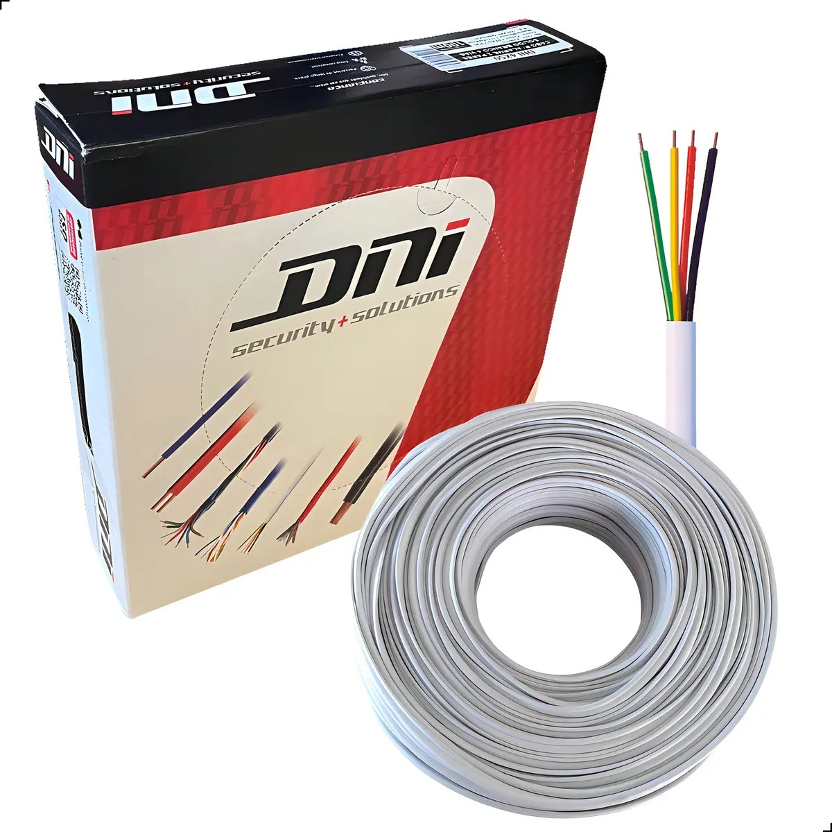 CABO 4 VIAS DNI 4X50 CX100M - 100% COBRE