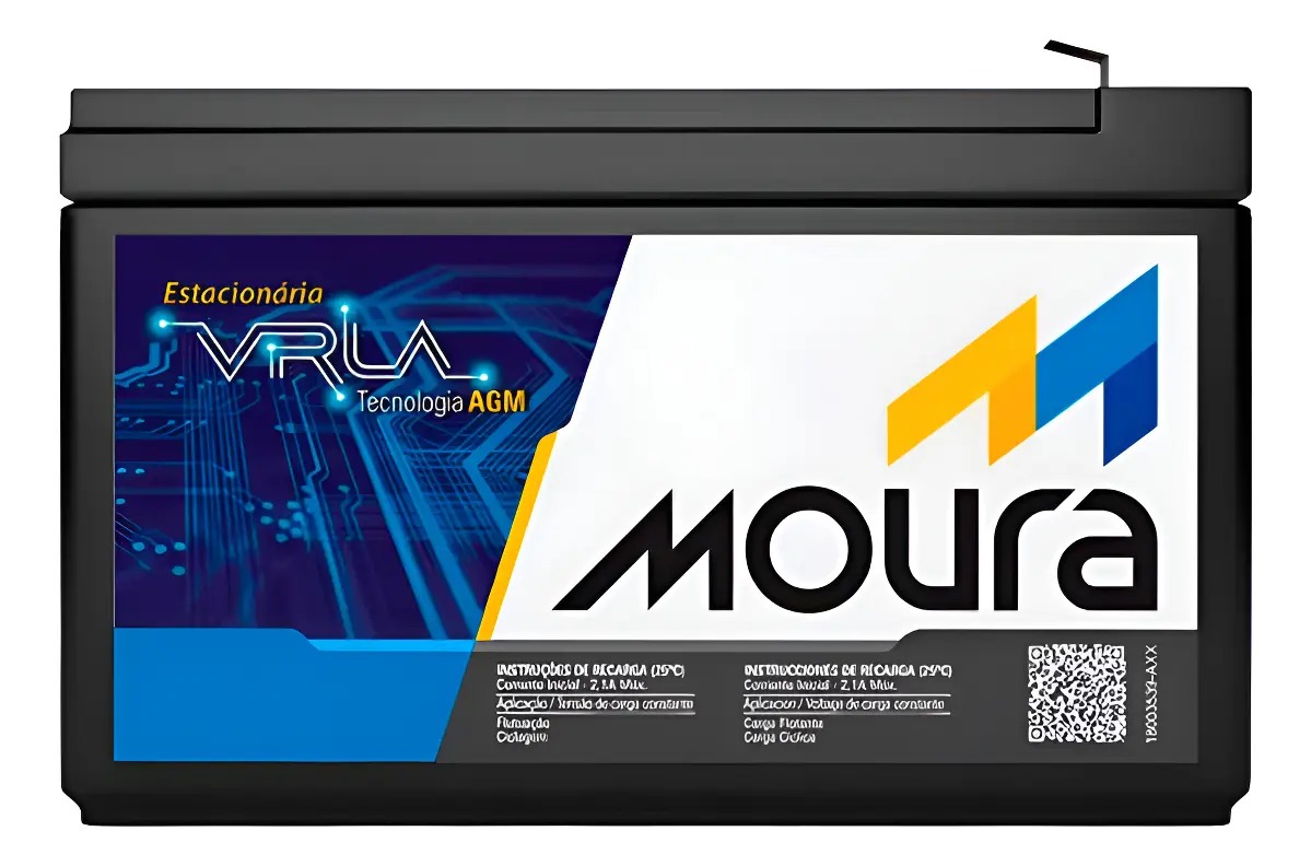 BATERIA 12V 7A MOURA VRLA
