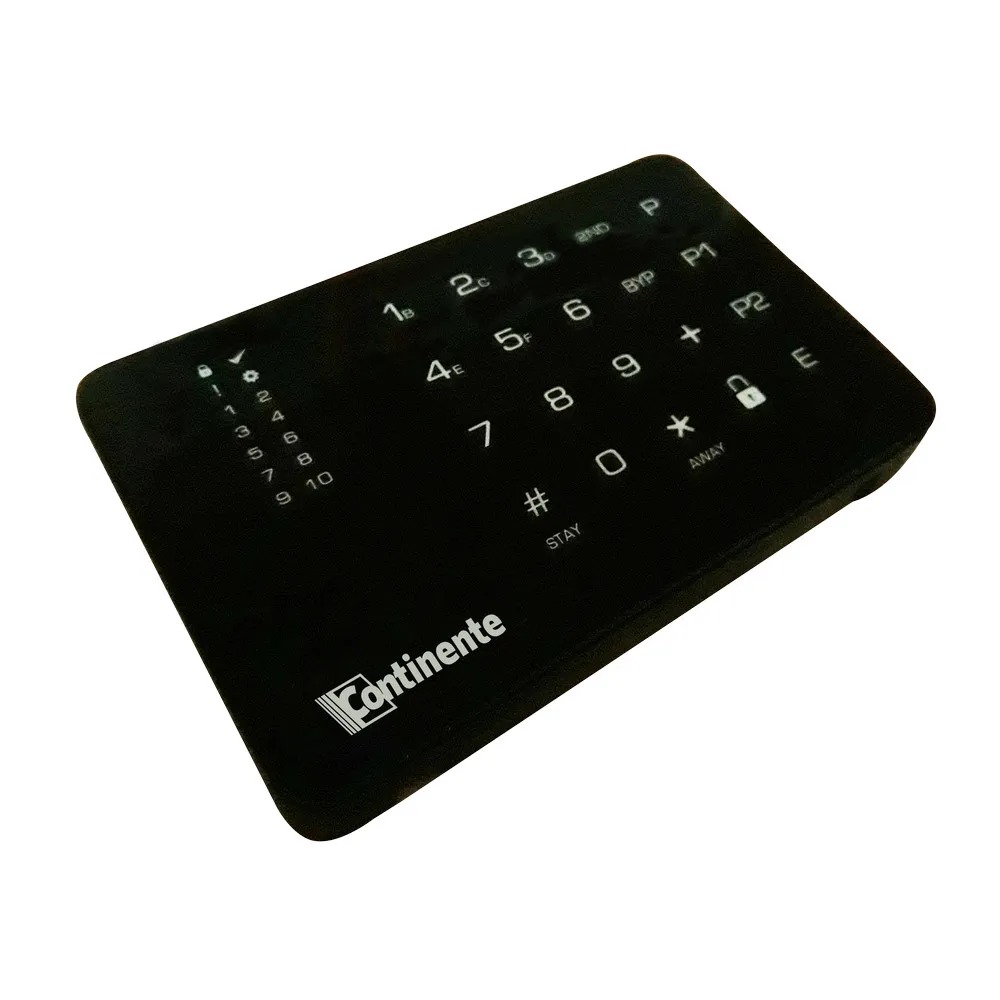 TECLADO COMPATEC TOUCH PRETO TLT1-P