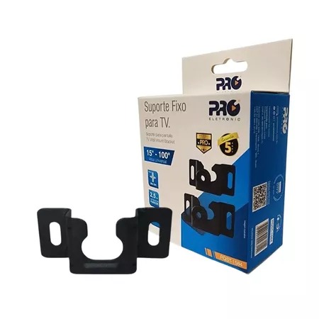 SUPORTE PARA TV FIXO UNIVERSAL PRO ELETRONIC PQST- "15/100"