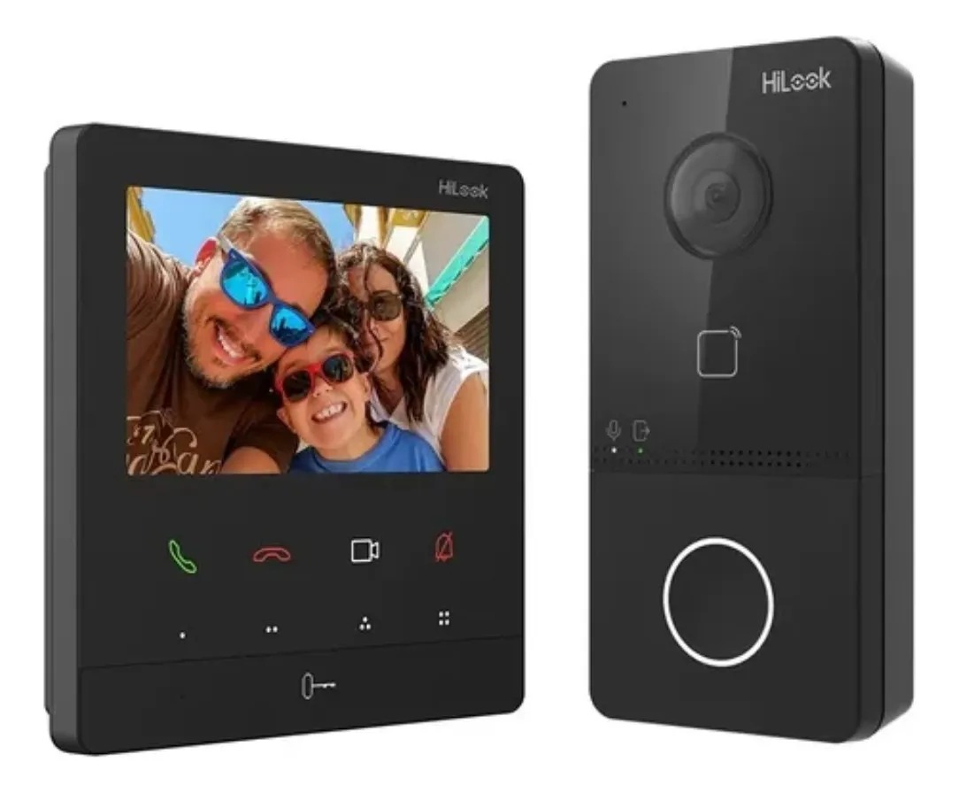 KIT VIDEO PORTEIRO IP HILOOK VI-K46P