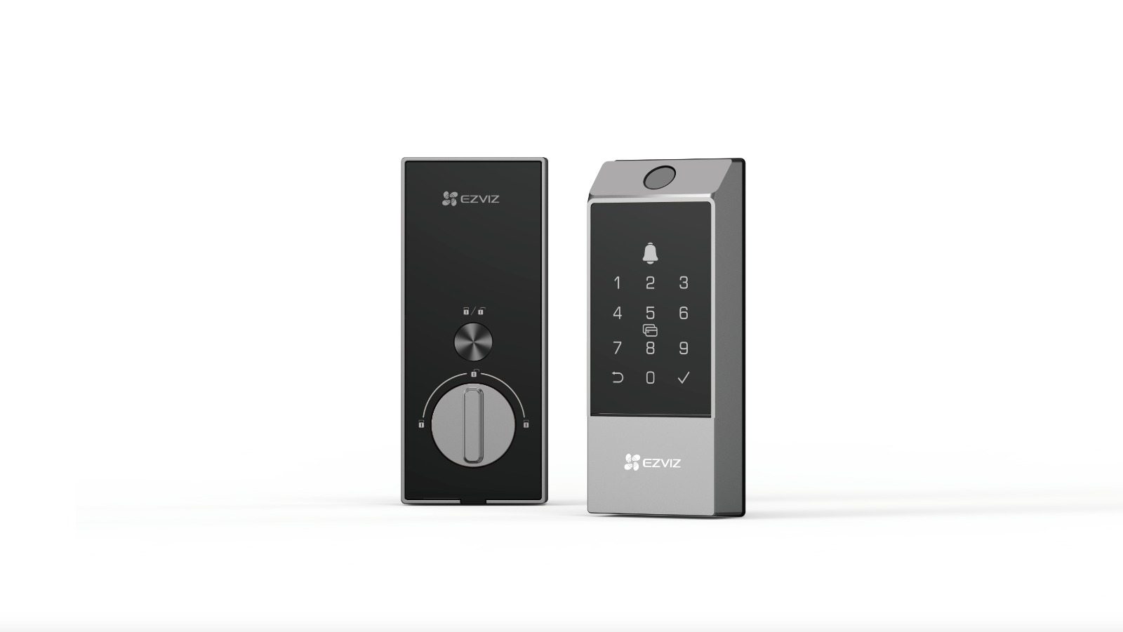 FECHADURA INTELIGENTE EZVIZ CS-DL04-R100-WBCP-GR - BIOMETRIA