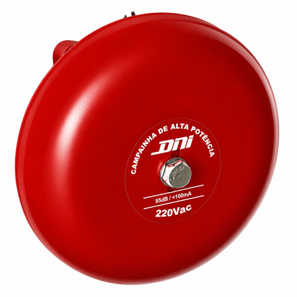CAMPAINHA DNI TIPO GONGO DE ALTA POTENCIA - 220VAC