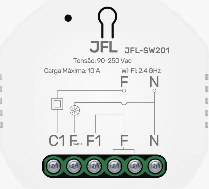 CONTROLADOR INTELIGENTE JFL WIFI SW201