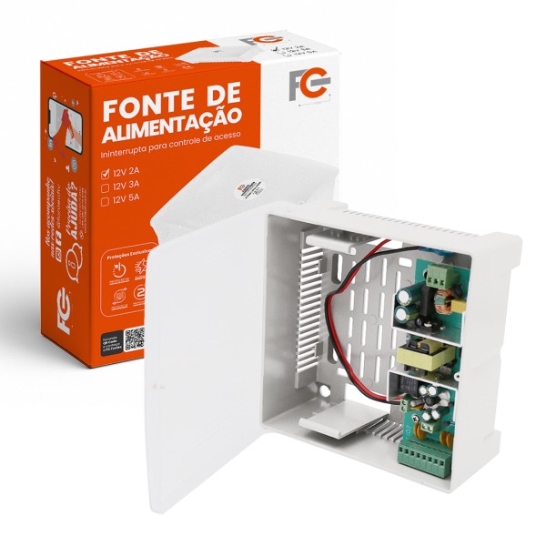 FONTE 12V 02A - 24W ININTERRUPTA FC