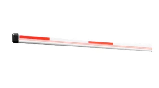 BRACO (CANCELA) SLIM RETANGULAR 3,00MTS BRANCA