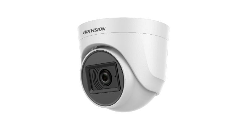 CAMERA HIKVISION 2MP DOME COM AUDIO IR 20M L2,8MM DS-2CE76D0T-ITPFS